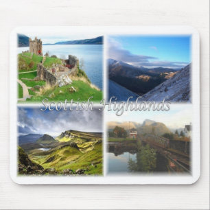GB United Kingdom Scotland - The Scottish Highland Mousepad