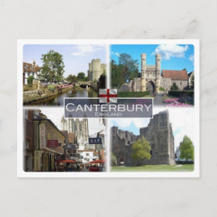 GB Vereinigtes Königreich - England - Canterbury - Postkarte