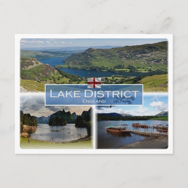 GB Vereinigtes Königreich - England - Lake Distric Postkarte (Vorderseite)
