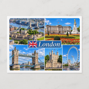 GB Vereinigtes Königreich - England - London - Postkarte