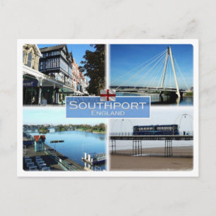 GB Vereinigtes Königreich - England - Southport - Postkarte