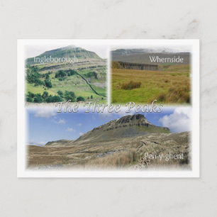 GB Vereinigtes Königreich - England - The Three Pe Postkarte