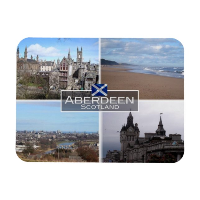 GB Vereinigtes Königreich - Schottland - Aberdeen  Magnet (Horizontal)