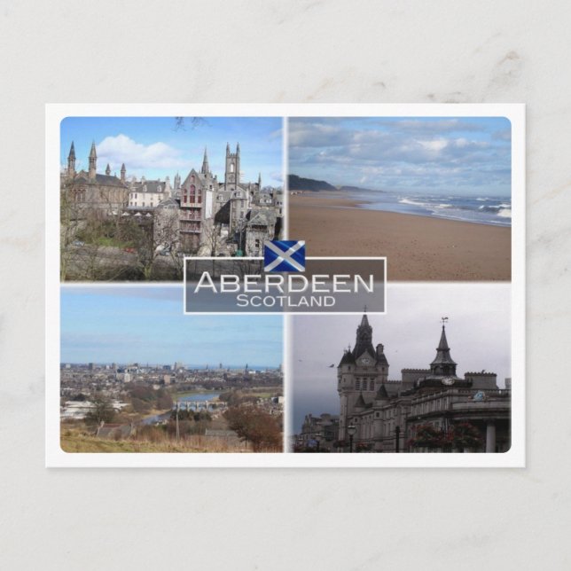 GB Vereinigtes Königreich - Schottland - Aberdeen  Postkarte (Vorderseite)