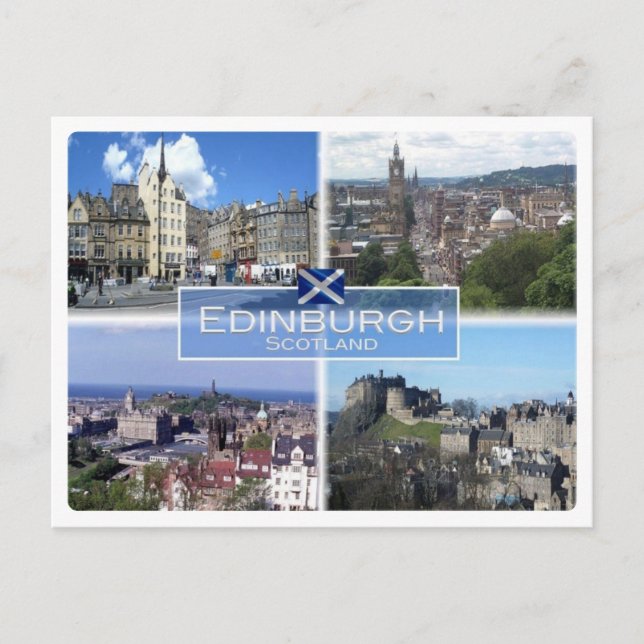 GB Vereinigtes Königreich - Schottland - Edinburgh Postkarte (Vorderseite)
