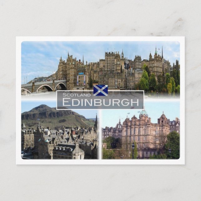GB Vereinigtes Königreich - Schottland - Edinburgh Postkarte (Vorderseite)