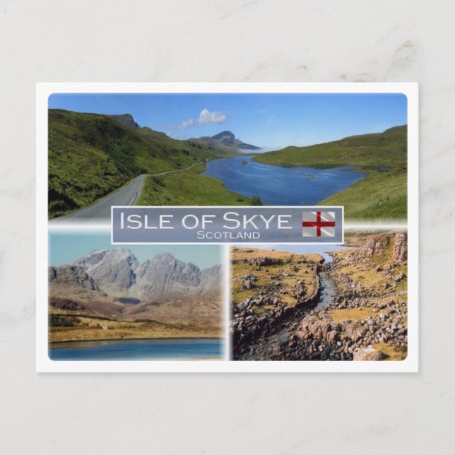GB Vereinigtes Königreich - Schottland - Insel Sky Postkarte (Vorderseite)