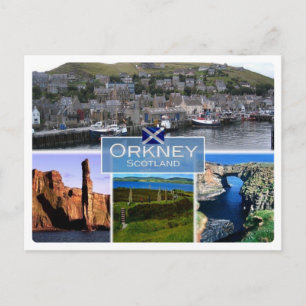 GB Vereinigtes Königreich - Schottland - Orkney Is Postkarte