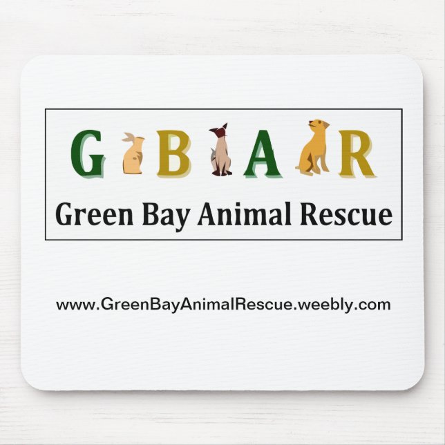 GBAR Mausunterlage Mousepad (Vorne)