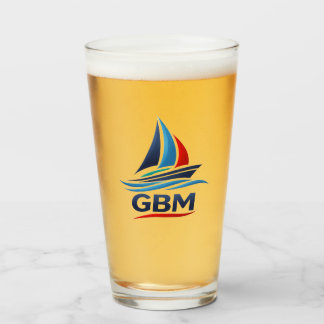 GBM-Team-Becher Glas