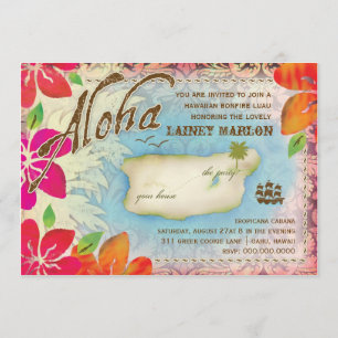 Gc   Aloha Luau Insel 2 Einladung