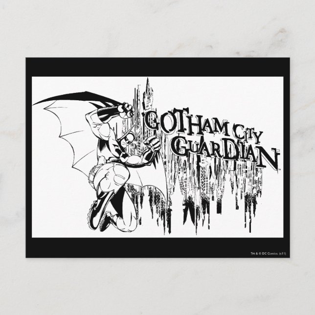 GC Guardian Zeichnend Postkarte (Vorderseite)