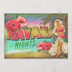 GC heiße Havanna-Nacht-Einladung Einladung