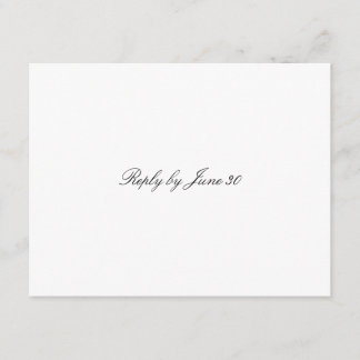 GC | Schlichte UAWG RSVP Karte