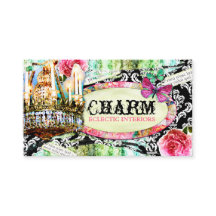 GC Shabby Vintag Charm Black Damask
