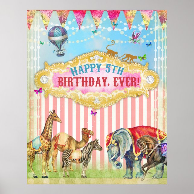 GC VINTAG CIRCUS POSTER 2 (Vorne)