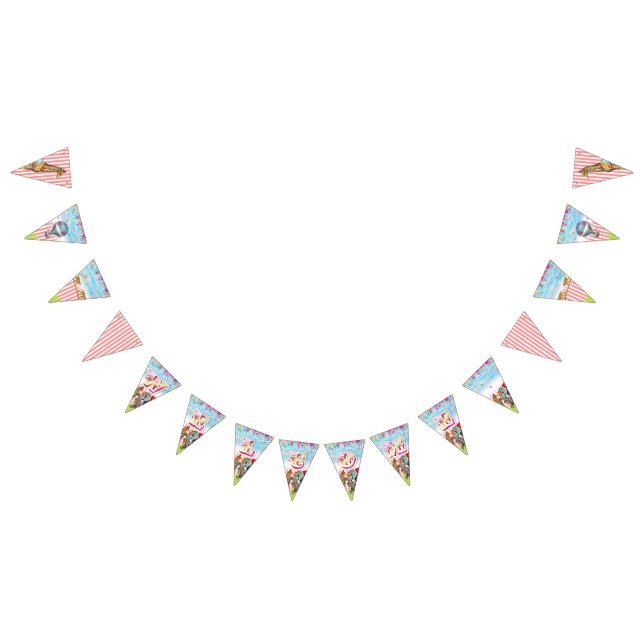 GC VINTAG CIRCUS WELCOME BANNER (Alle)