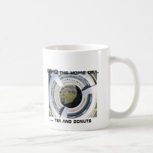 GCHQ Krapfen,… Tee und Schaumgummiringe, GCHQ da Tasse