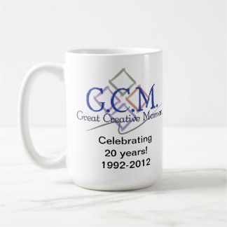 GCM Logo Tasse-Weiß Tasse