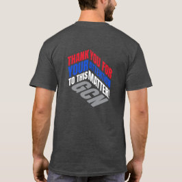 'GCN' Parody Vielen Dank für Ihre Aufmerksamkeit G T-Shirt
