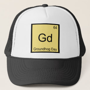Gd - Tag der Eichhörnchen Chemie-Element-Symbol T- Truckerkappe