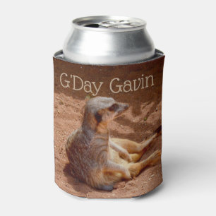 G'Day Gavin Erdmännchen Stubby Kühler, Dosenkühler