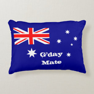 G'day Mate & Australian Flag Dekoration / Australi Dekokissen