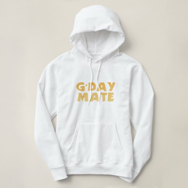 G'Day Mate Hoodie (Design vorne)