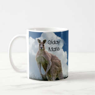 G'Day Mate Kangaroo Tasse