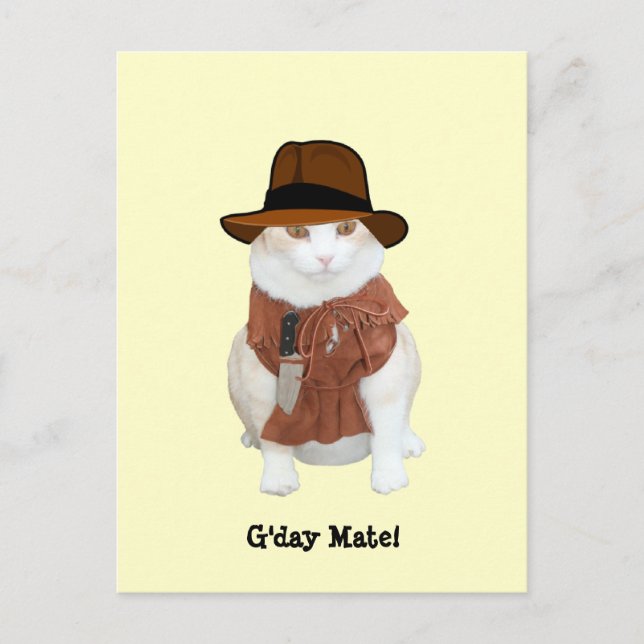 G'Day Mate! Postkarte (Vorderseite)