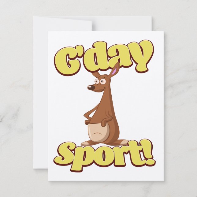 G'day Sport (Vorderseite)