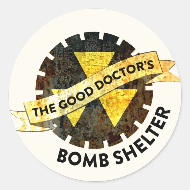 GDBS-Logo-Aufkleber Runder Aufkleber (Vorderseite)