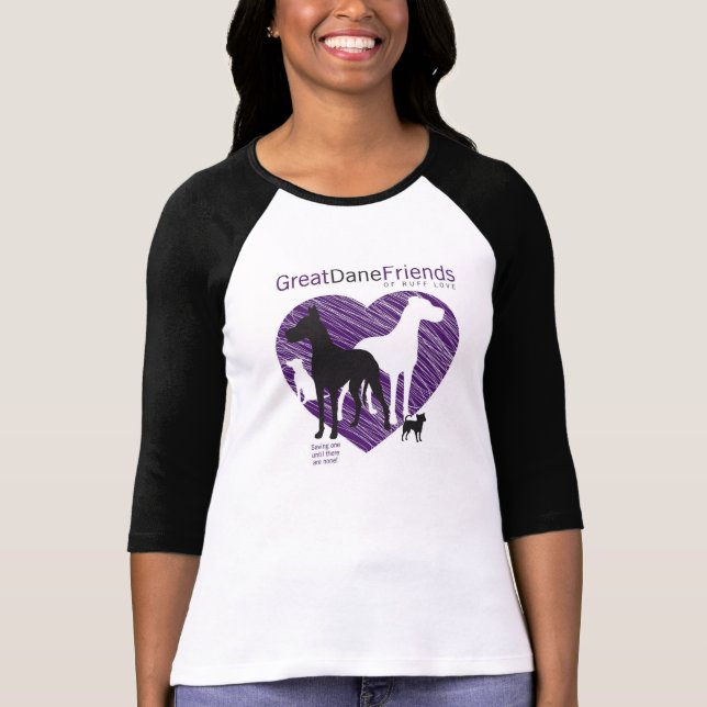 GDFRL Baseball-Shirt T-Shirt (Vorderseite)