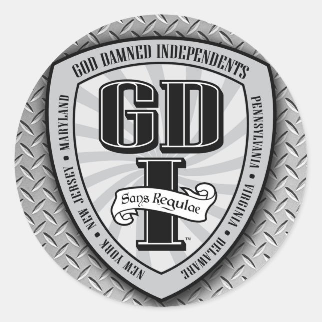 GDI Jumbo Stickers (Vorderseite)