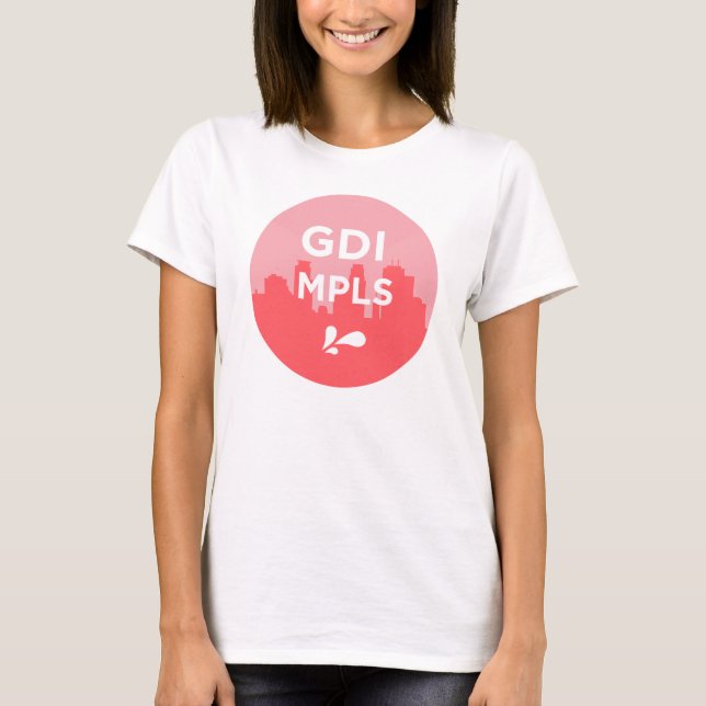 GDI MPLS Logo-T-Shirt T-Shirt (Vorderseite)