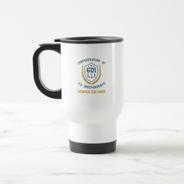 GDI Travel Mug Reisebecher (Links)