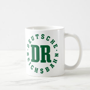 GDR / DDR Railway - Deutsche Reichsbahn Sign Tasse