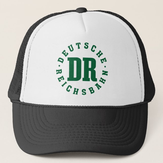 GDR / DDR Railway - Deutsche Reichsbahn Sign Truckerkappe (Vorderseite)