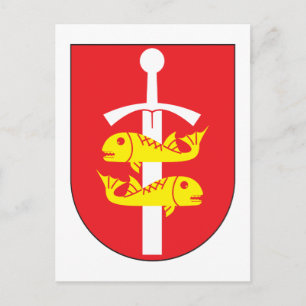 Gdynia Coat of Arms Postkarte