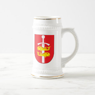 Gdynia-Wappen Bierglas