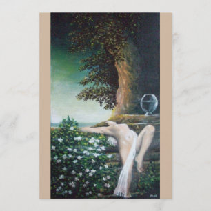 GEA, MYRTIL UND WASSER FEIERTAGSKARTE