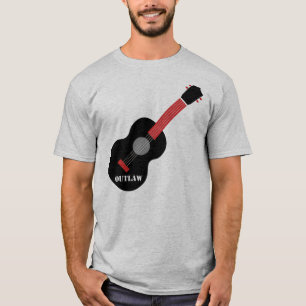 Geächtete Countrymusik T-Shirt