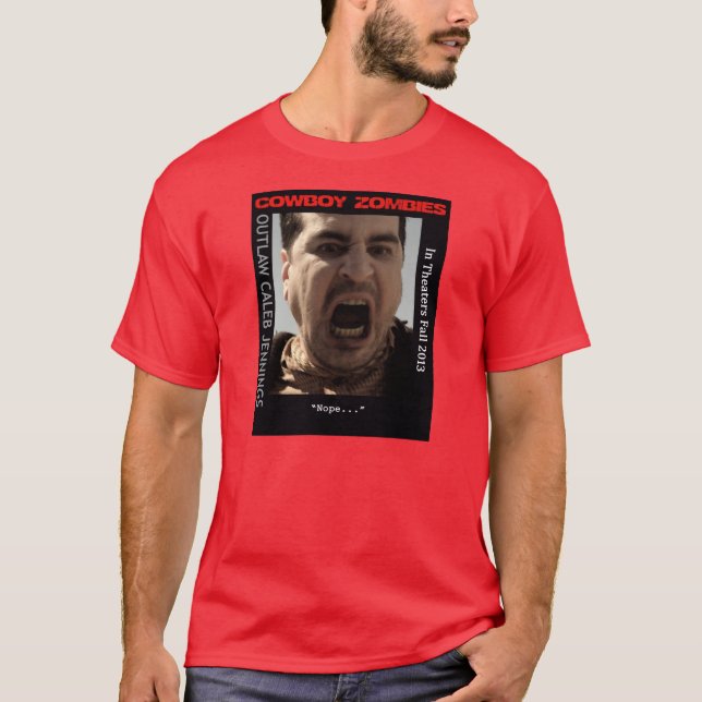 Geächteter Caleb Jennings T - Shirt (Vorderseite)