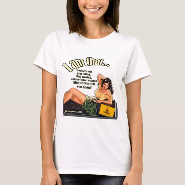 Geächtetes Mädchen T-Shirt (Vorderseite)