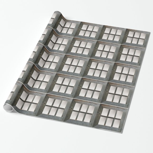 Gealterte Fensterscheibe Geschenkpapier (Ungerollt)