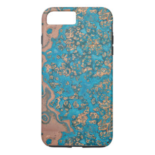 Gealterter kupferne Patina iPhone 7 Pluskasten Case-Mate iPhone Hülle