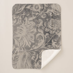 Gealtertes Blumen Sherpadecke
