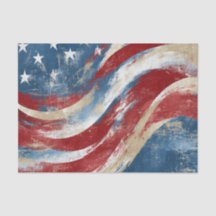 Gealtertes Independence Day-Flaggenbanner