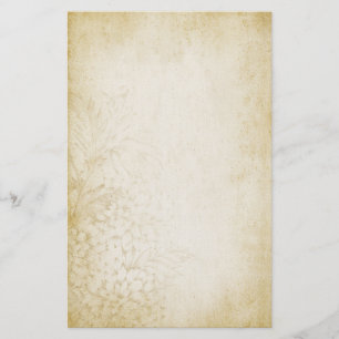 Gealtertes Vintages Art-Anmerkungs-Papier Briefpapier