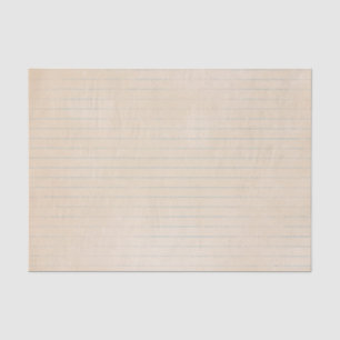 Gealtertes Vintages Notizbuch-Papier Seidenpapier